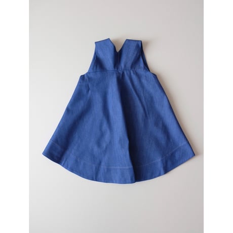 KOTER AVERY DRESS BLUE DENIM