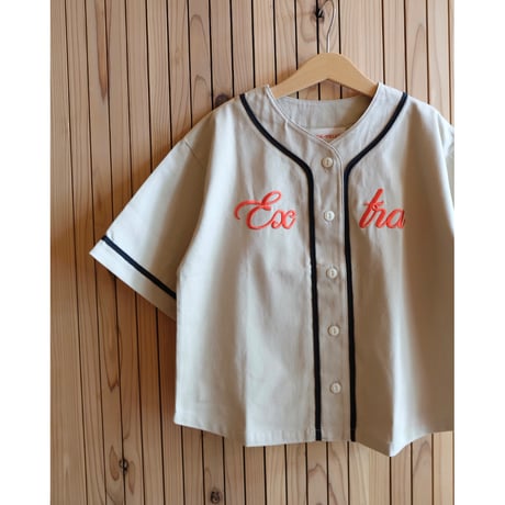 30%OFF EXTRA-EXTRA EXTRA CLUB SHIRT - CAMEL(4-5Y,6-7Y)