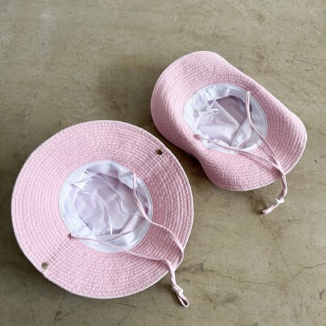 Twin Collective Cowboy Bucket Hat(Light Brown/Denim Blue)