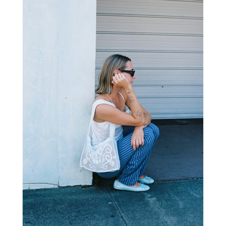 Nananita FOUNTAIN CROCHET BAG - AIR
