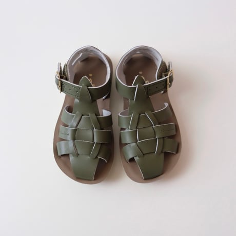 Salt-Water SANDALS SHARK Olive(CH7(15cm)～CH12(19cm))