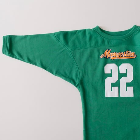 70%OFF 2yラスト1点 MAISON MANGOSTAN MANGOSTAN TEAM DRESS GREEN