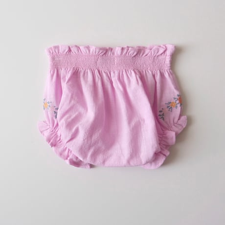 70%OFF Tocoto Vintage BLOOMER EMBROIDERY FLOWERS LILAC(9M,12M,18M,2Y)