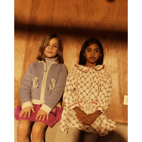 50%OFF 6Yラスト1点 hello Simone Martha dress Floral check
