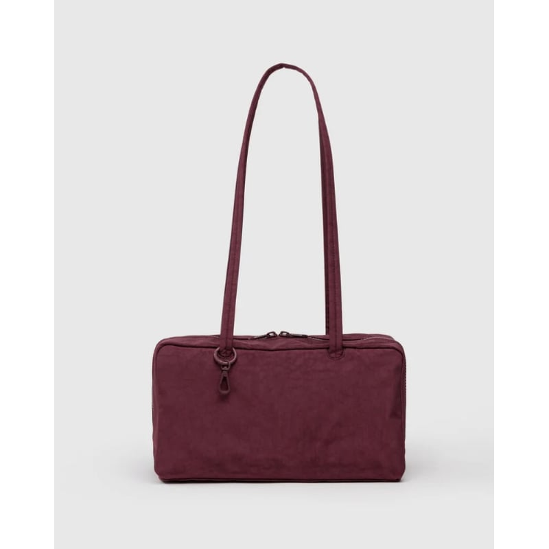 BAGGU Nylon Bowler Bag Mahogany | UNO babewear