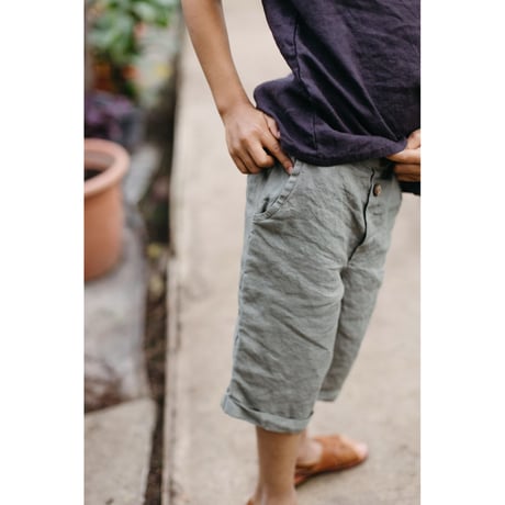 50%OFF LA PETITE ALICE Linen Shorts Flynn(92-98,116-122,122-128)