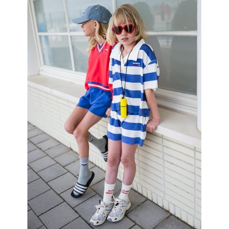 70%OFF 128-134ラスト1点 COS I SAID SO STRIPED POLO ULTRAMARINE