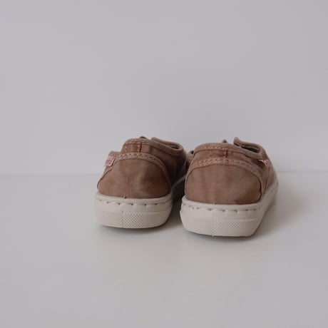 Cienta DECK SHOES beige/ムラ染め 86777(29(18cm)～36(22.5cm))