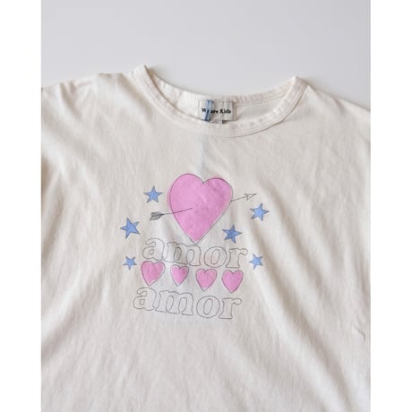 We are Kids Tee Dylan White Coconut Amor