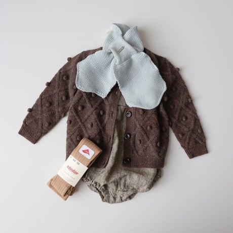 70%OFF Condor Baby Crossed Garter Stitch Scarf Bruma (495)