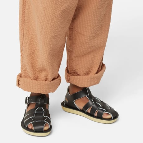 Salt-Water SANDALS SHARK Black(CH7(15cm)～CH12(19cm))