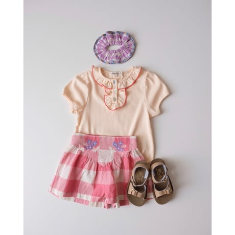 40%OFF 4Yラスト1点 hello Simone Marlow short Check Rose