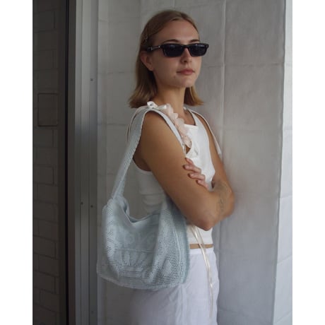 Nananita FOUNTAIN CROCHET BAG - AIR