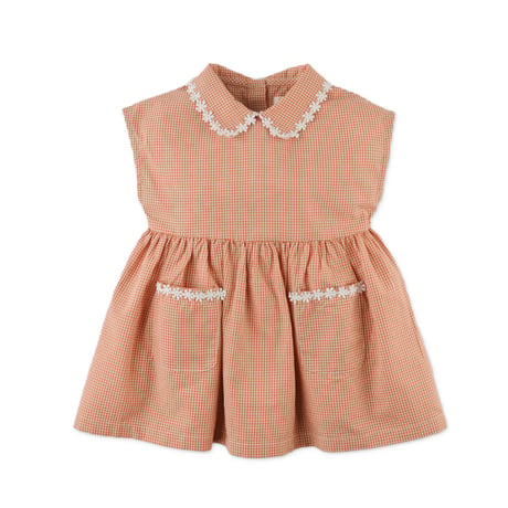 50%OFF Gingersnaps BABY GIRLS NERY DRESS WITH DAISY LACE TRIMS(2Y,3Y)