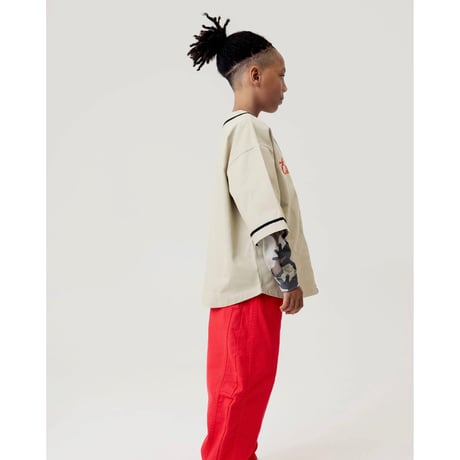 30%OFF EXTRA-EXTRA EXTRA CLUB SHIRT - CAMEL(4-5Y,6-7Y)