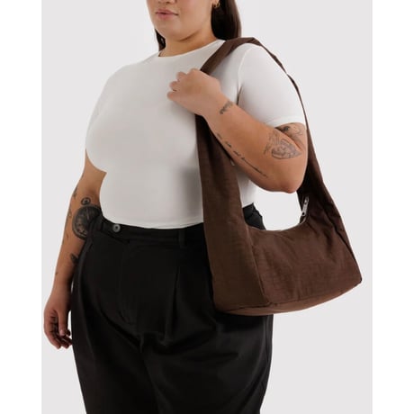 BAGGU Nylon Meringue Bag Coffee