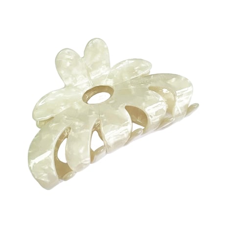 Buttermilk Rebekah Claw Clip in Classic Pearl