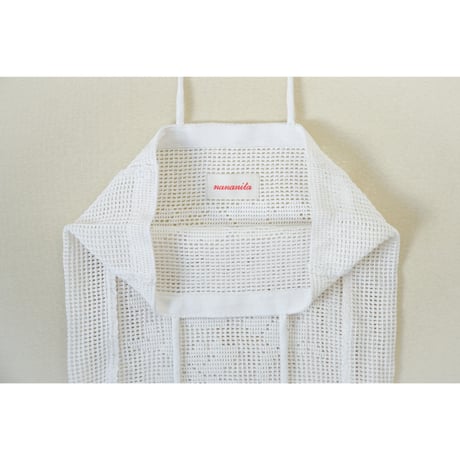 Nananita ROSE CROCHET BAG - DOVE