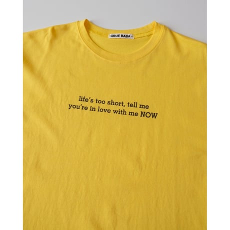 50%OFF NOW TEE(全2色/JS(120-130cm)JL(140-150cm))