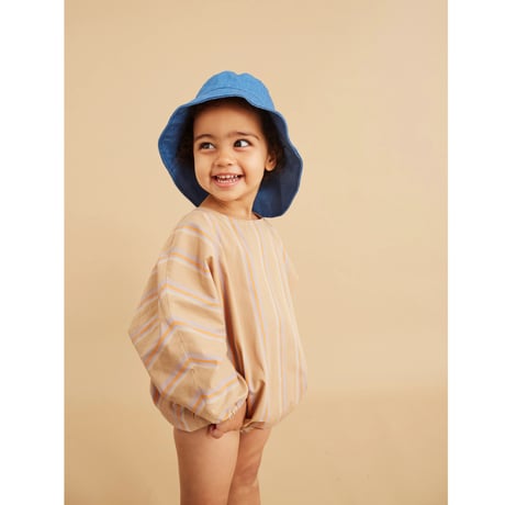 70%OFF KOTER FRANKIE RIVER WOVEN ROMPER Beige stripe(18-24m,2-3y)