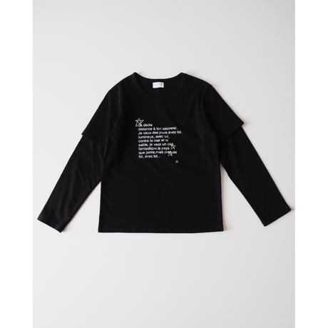 20%OFF STAR LAYERED T-SHIRTS(全2色/9,11,13,17)