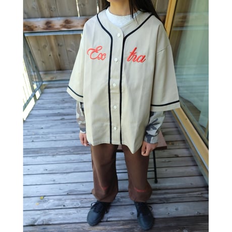 30%OFF EXTRA-EXTRA EXTRA CLUB SHIRT - CAMEL(4-5Y,6-7Y)
