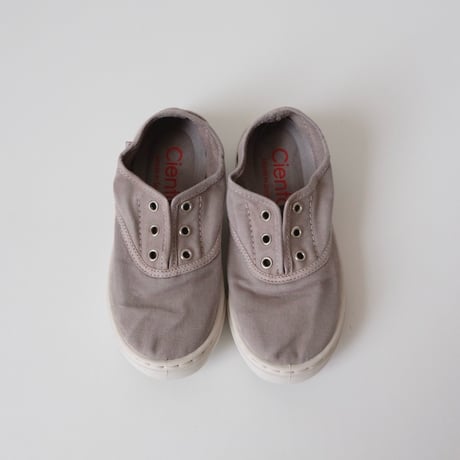 Cienta DECK SHOES gris claro/ムラ染め 86777(29(18cm)～36(22.5cm))