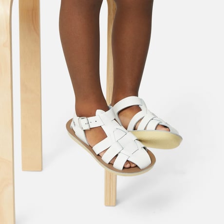 Salt-Water SANDALS SHARK White(CH5(13cm))