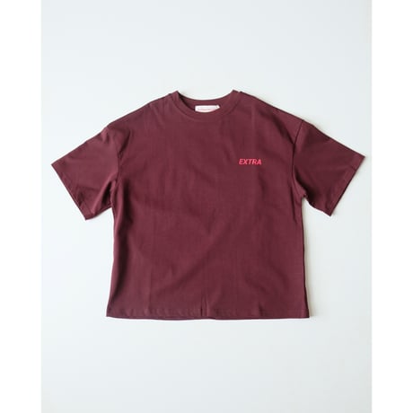 EXTRA-EXTRA DEPT. TEE - BURGUNDY(4-5Y,6-7Y,8-9Y,10-11Y,12-13Y)