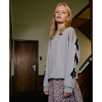 50%OFF CALL ME FRANKIE CMF BOW TIE SWEATER(8-10Y)