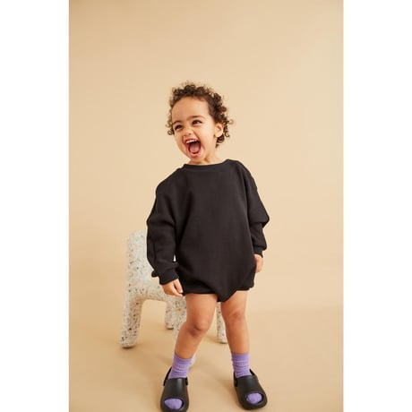 50%OFF 18-24mラスト1点 KOTER RIVER BUBBLE SWEATSHIRTS ROMPER black