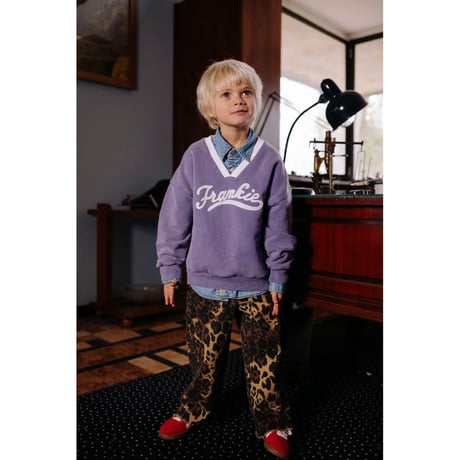 50%OFF CALL ME FRANKIE CMF BASEBALL SWEATER(3-4Y,4-5Y,5-6Y,6-8Y,8-10Y,10-12Y)
