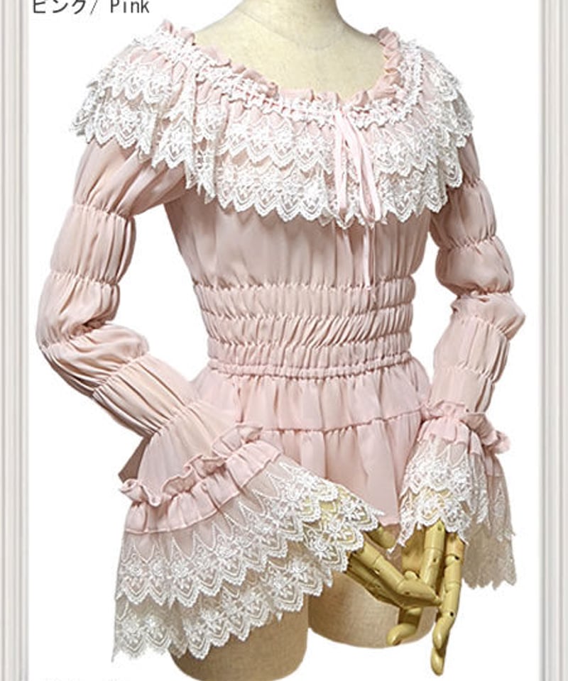 値下げJNHearts レースブラウス　Lace Fluffily blouse JNHearts レースブラウス Lace Fluffily blouse