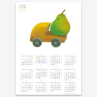 TOMOT CALENDAR2026/A3ポスターver.3 - 洋梨 -