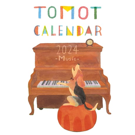 TOMOT CALENDAR2024 -music-