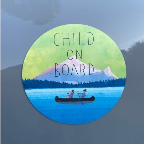 マグネットステッカー - CHILD ON BOARD -