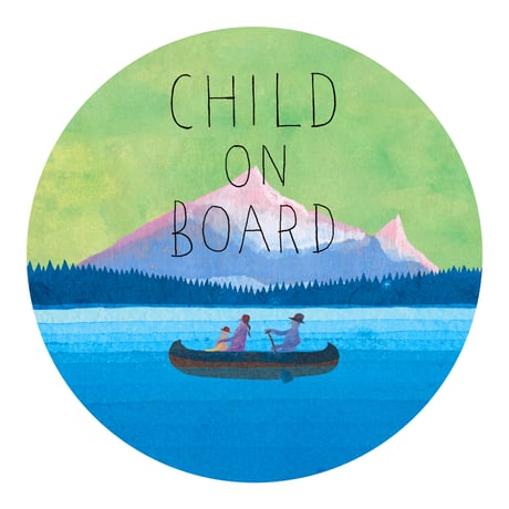 マグネットステッカー - CHILD ON BOARD -