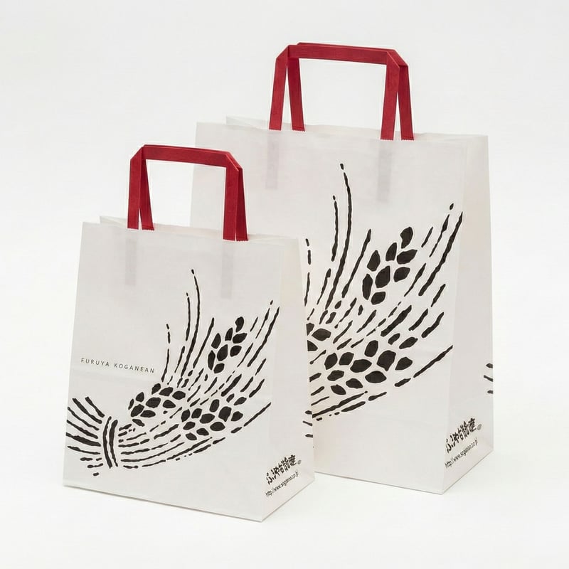 紙製手提げ 各サイズ 1袋 | ふるや古賀音庵 渋谷区・幡ヶ谷 和菓子