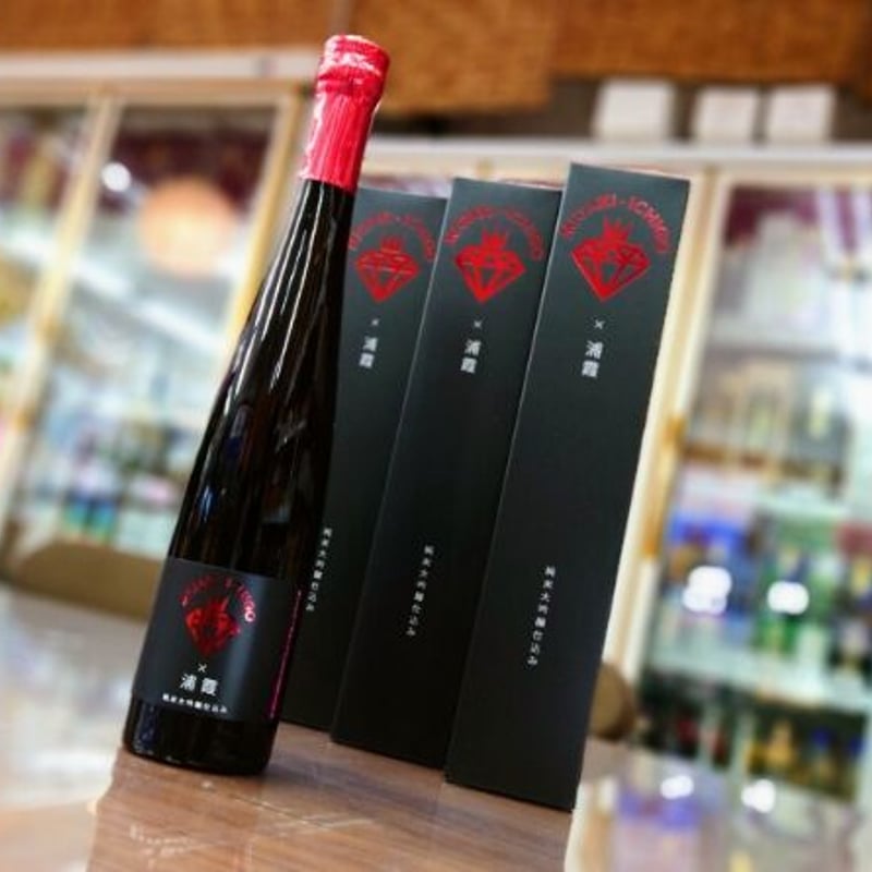 MIGAKI-ICHIGO×浦霞 純米大吟醸仕込み375ml | 旨い地酒 荒井酒店