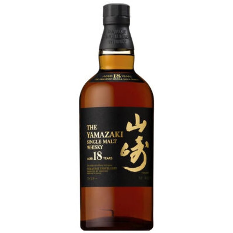 山崎18年シングルモルトウイスキー720ml