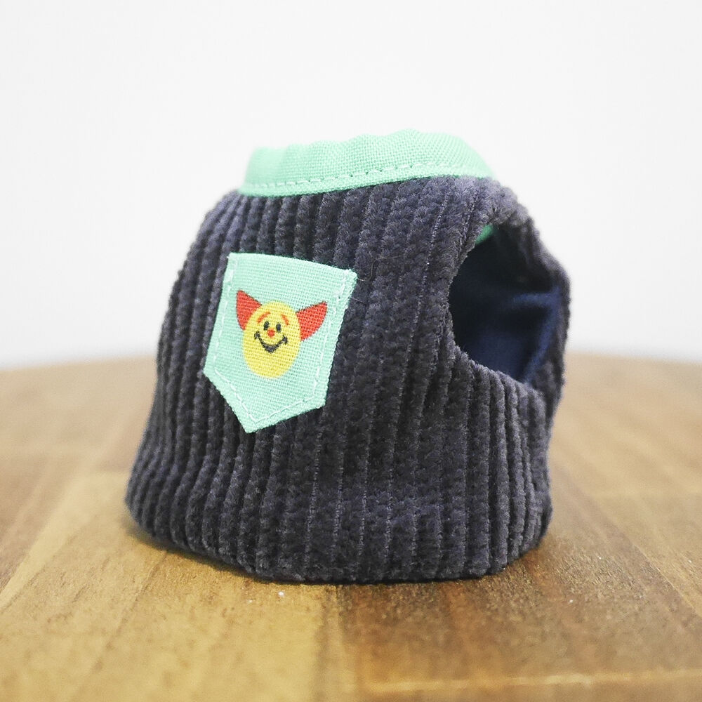 試作品ハーネス★ショウガラゴ… ショウガラゴ用】MILKY PIZZA／ペイズリー柄スタイハーネス／XXS