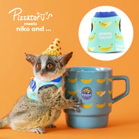 完売しました【Pizzatoru meets niko and...】限定コラボハーネス／バナナ柄