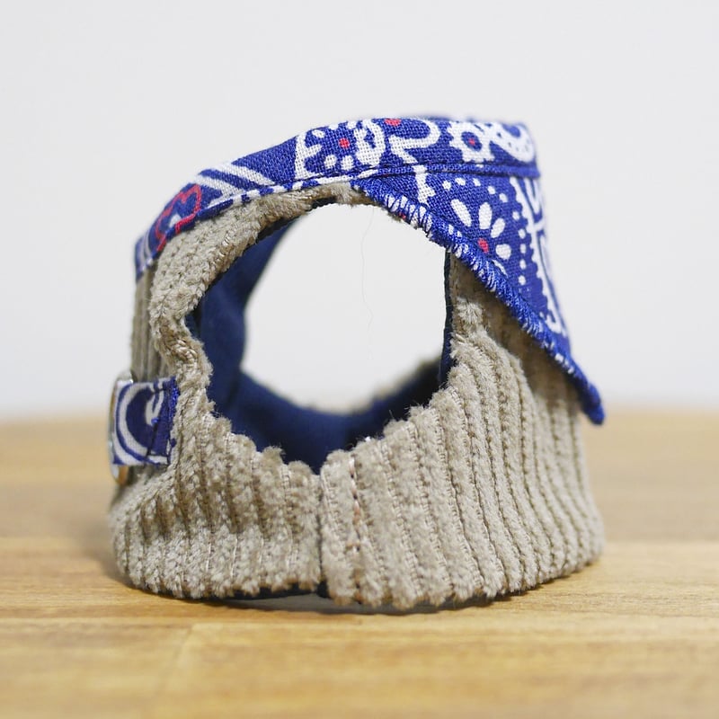 ショウガラゴ用】MILKY PIZZA／ペイズリー柄スタイハーネス／XXS