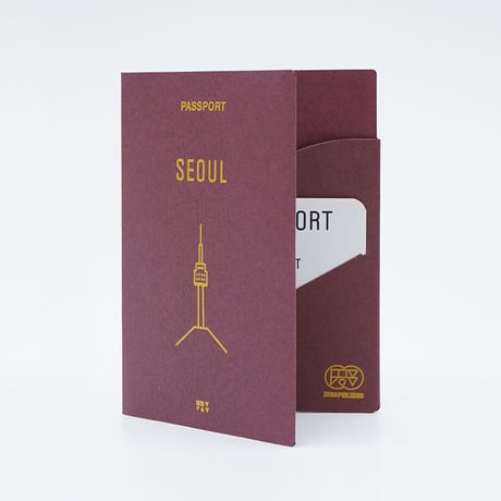 SEOUL burgundy 2 | Passport cover