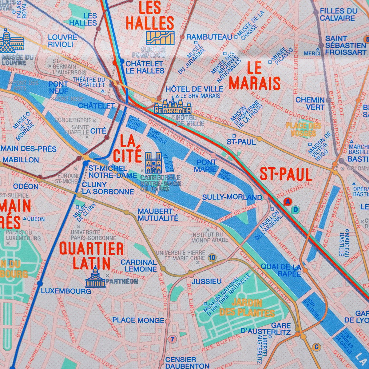PARIS (gray) | City map | ZERO PER ZERO_JP