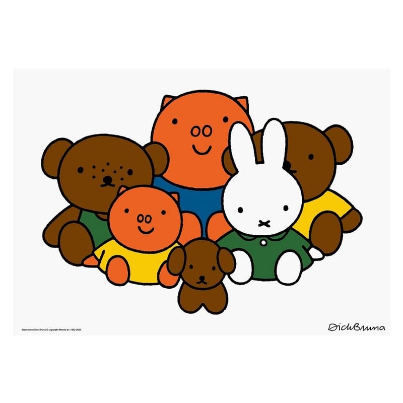 ALL TOGETHER | Miffy A2 poster | ZERO PER ZERO_JP