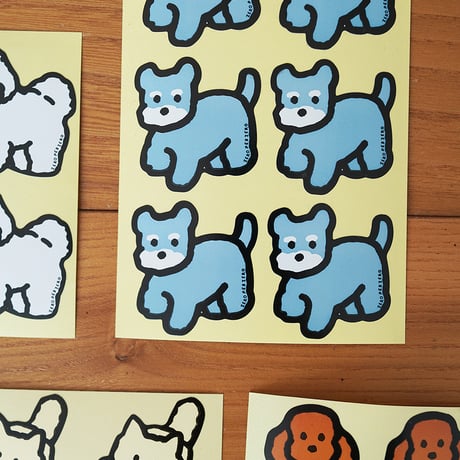 CAT & DOG | Retro sticker pack