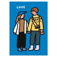COUPLE 4 (LOVE) | A3 poster（受注生産商品）