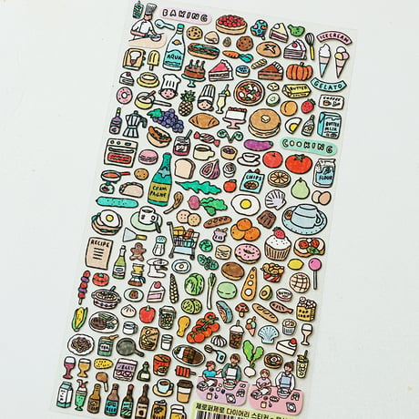 DIARY STICKER-FOOD | Sticker