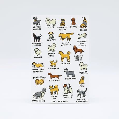DOG DICTIONARY 1 | Postcard